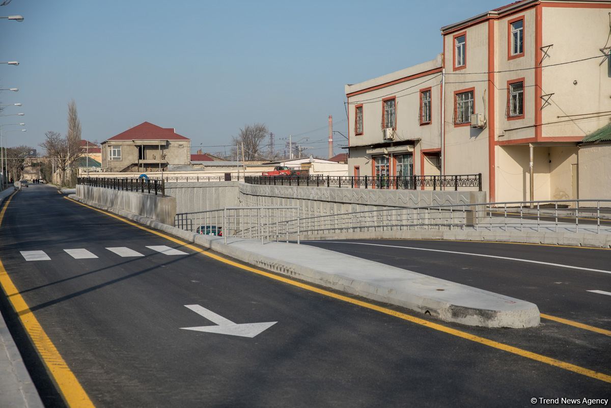 В Баку открыты два новых автомобильных тоннеля (ФОТО)