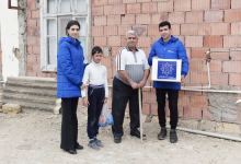 Фонд Гейдара Алиева раздал малообеспеченным семьям подарки по случаю праздника Новруз (ФОТО)