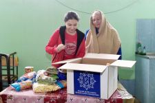 Фонд Гейдара Алиева раздал малообеспеченным семьям подарки по случаю праздника Новруз (ФОТО)