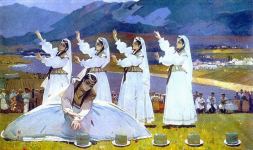 Праздник Новруз в произведениях азербайджанских художников (ФОТО)