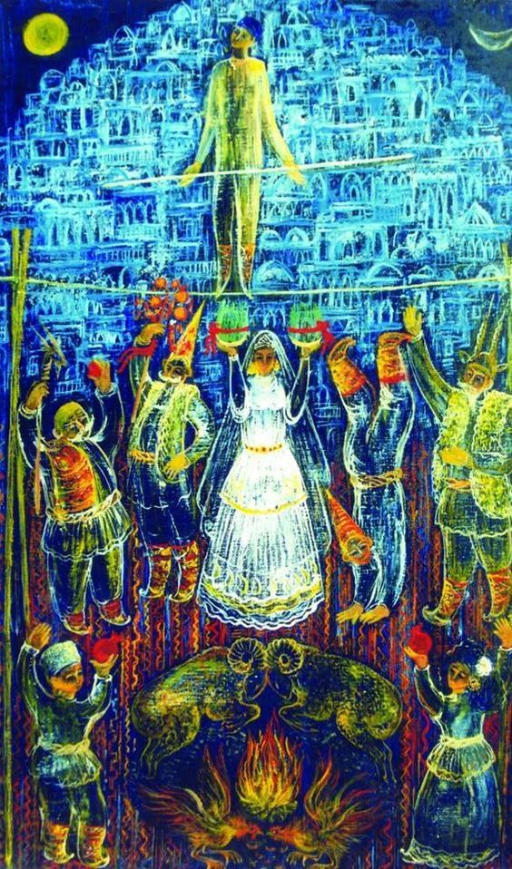 Праздник Новруз в произведениях азербайджанских художников (ФОТО)