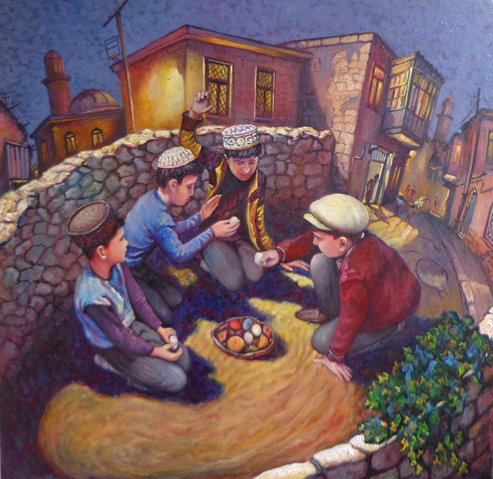 Праздник Новруз в произведениях азербайджанских художников (ФОТО)