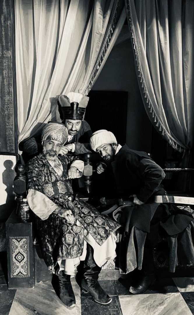 За кулисами сериала "Русский пленник" с участием азербайджанских актеров и каскадеров (ВИДЕО, ФОТО)