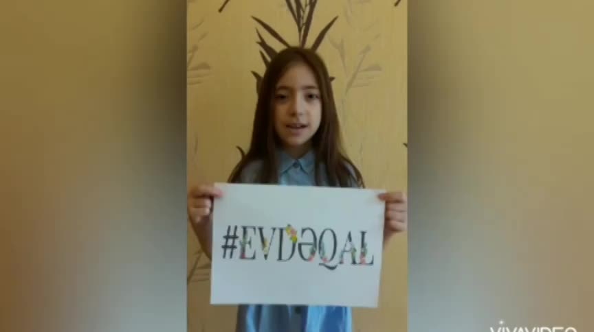 Очень трогательное обращение детей азербайджанских медиков и самых юных граждан (ВИДЕО, ФОТО)