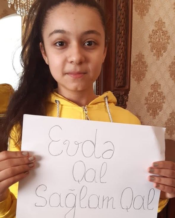 Очень трогательное обращение детей азербайджанских медиков и самых юных граждан (ВИДЕО, ФОТО)