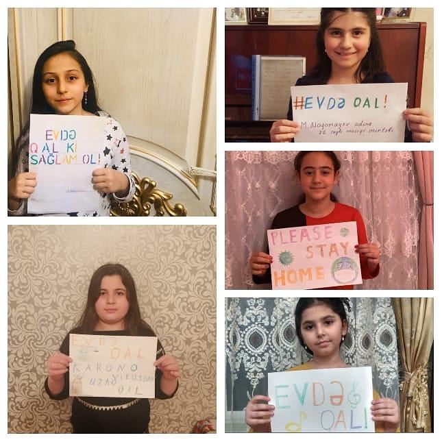 Очень трогательное обращение детей азербайджанских медиков и самых юных граждан (ВИДЕО, ФОТО)