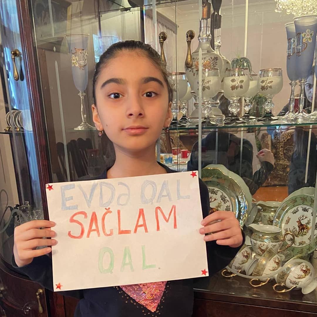 Очень трогательное обращение детей азербайджанских медиков и самых юных граждан (ВИДЕО, ФОТО)