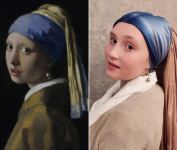 Азербайджанцы перевоплотились в героев произведений мирового искусства (ФОТО)