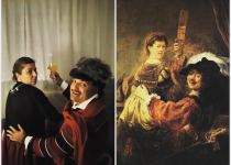 Азербайджанцы перевоплотились в героев произведений мирового искусства (ФОТО)