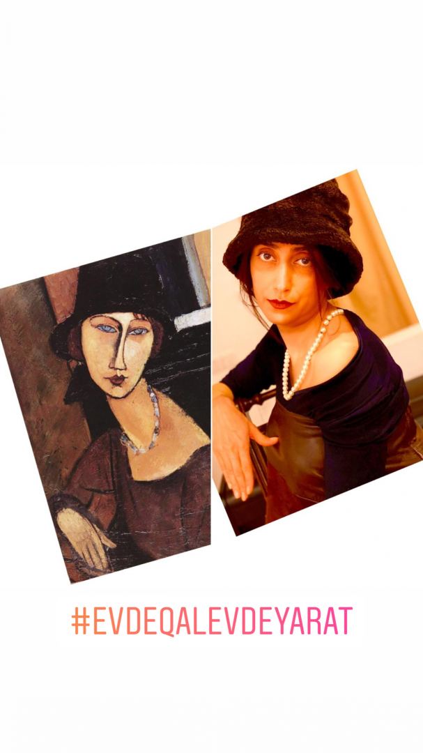 Азербайджанцы перевоплотились в героев произведений мирового искусства (ФОТО)