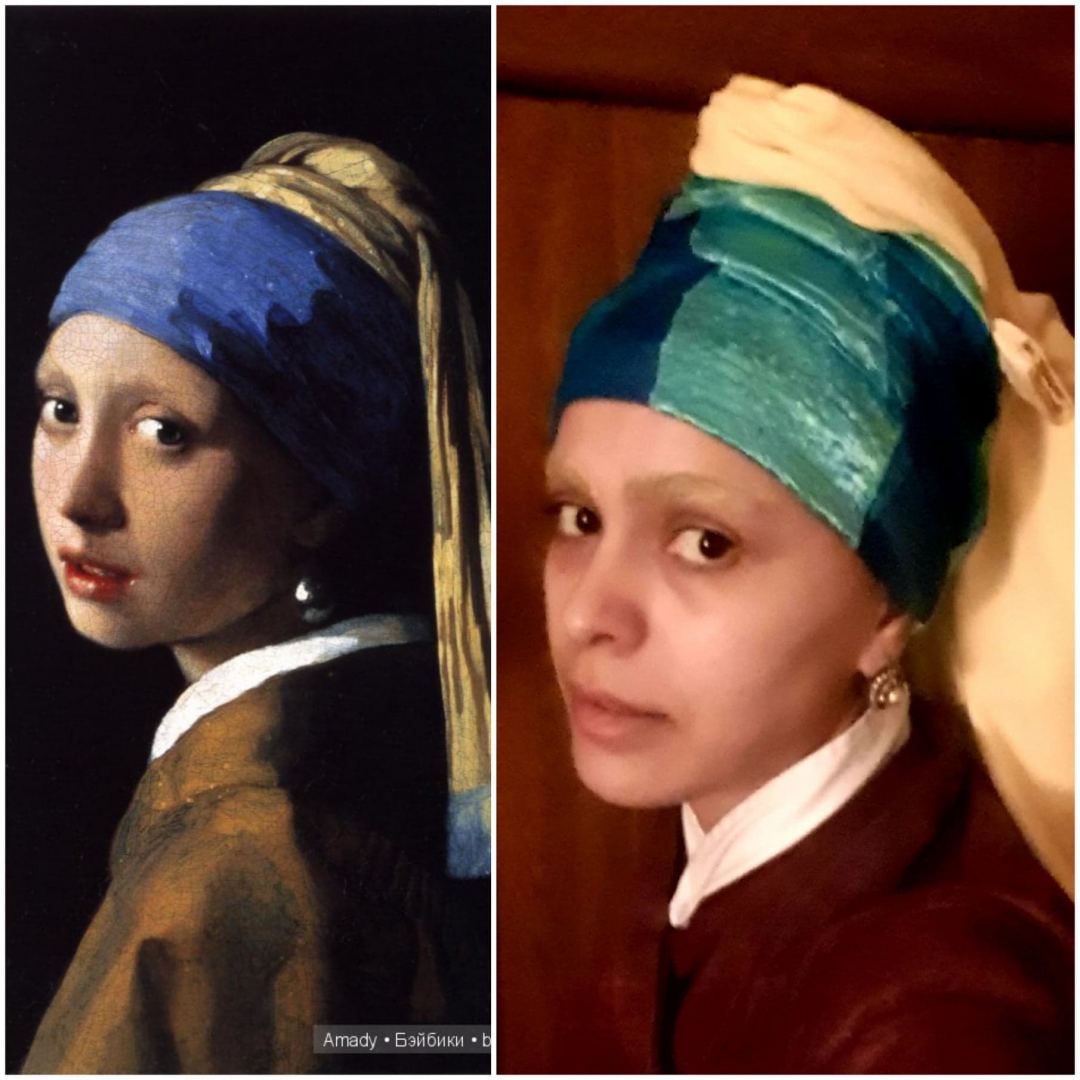 Азербайджанцы перевоплотились в героев произведений мирового искусства (ФОТО)