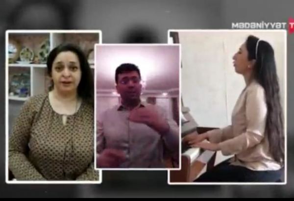 Азербайджанские оперные исполнители поддержали итальянских коллег (ВИДЕО)