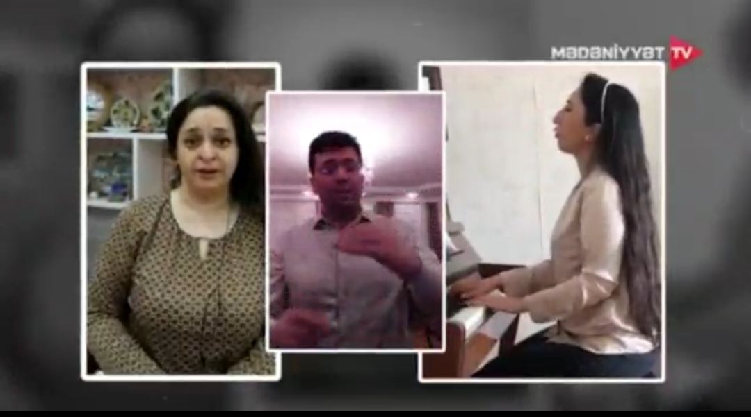 Азербайджанские оперные исполнители поддержали итальянских коллег (ВИДЕО)