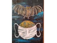 Ашраф Гейбатов создал картину о COVID-19: Я передал состояние нашей планеты (ФОТО)