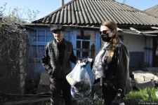 Депутат Севиль Микаилова оказала продовольственную помощь малообеспеченным семьям и одиноким лицам (ФOTO)