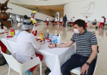 Сотрудники Фонда Гейдара Алиева и Центра Гейдара Алиева приняли участие в акции по сдаче крови (ФОТО)