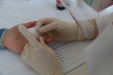 Сотрудники Фонда Гейдара Алиева и Центра Гейдара Алиева приняли участие в акции по сдаче крови (ФОТО)