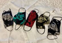 Оставайся дома и твори. Гюльнара Халилова впервые создала красочные маски из кялагаи (ФОТО)