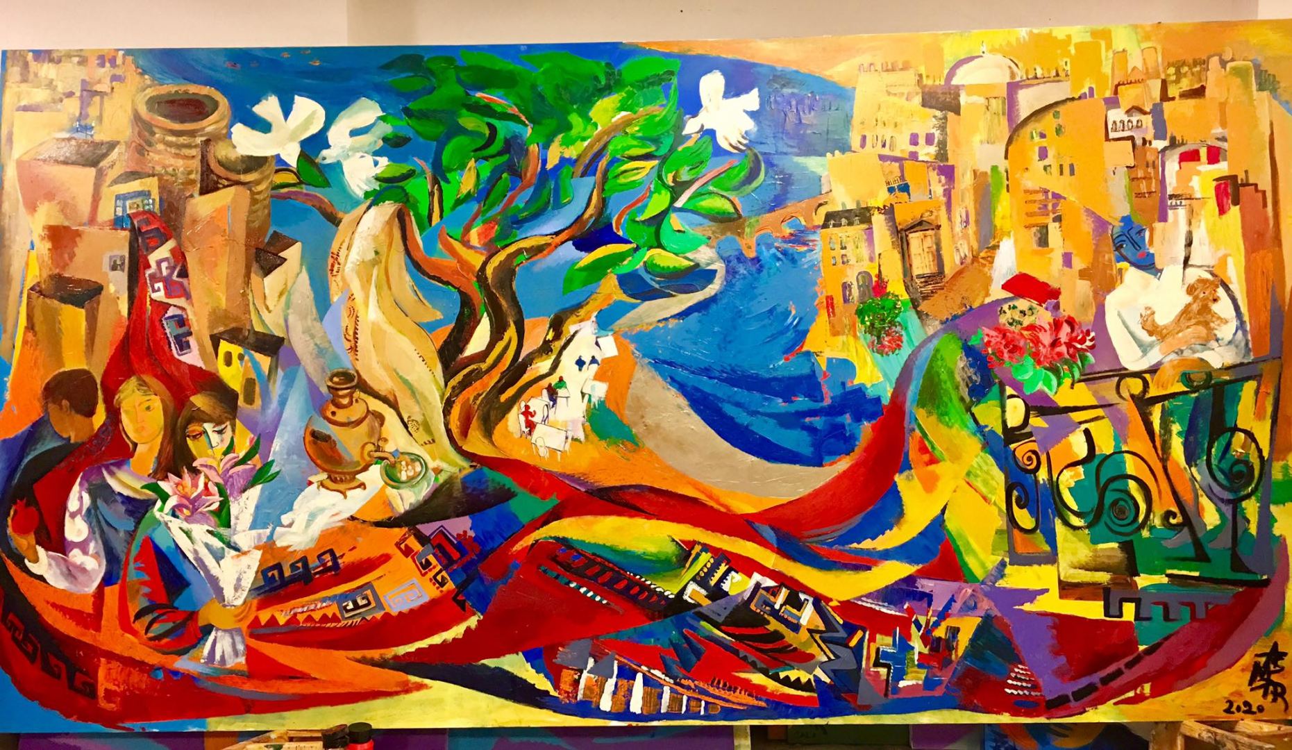 Она прилетела на Северный Кипр дней на 40, а осталась… – как коронавирус повлиял на творчество Асмер Нариманбековой (ФОТО, ВИДЕО)