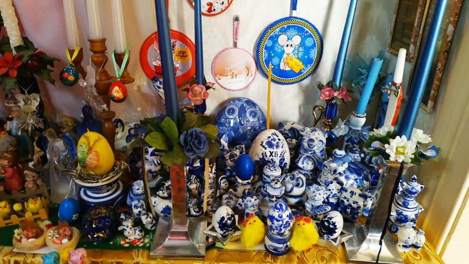 В Баку создан красочный домашний музей Пасхи (ФОТО)
