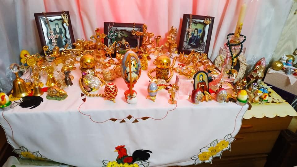 В Баку создан красочный домашний музей Пасхи (ФОТО)