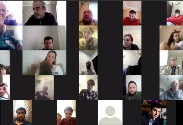 Приходила женщина в чёрном – онлайн-репетиция в азербайджанском театре (ВИДЕО)