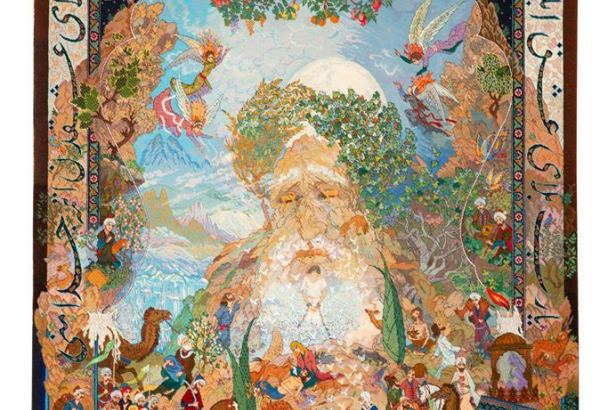 Любовь Лейли и Меджнуна, сотканная на ковре (ФОТО)