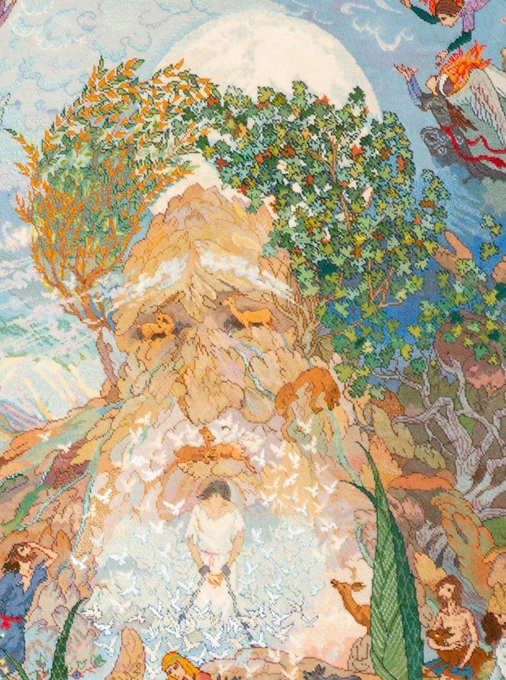 Любовь Лейли и Меджнуна, сотканная на ковре (ФОТО)