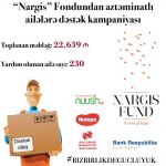 Фонд Nargis обеспечил продуктами питания 230 малоимущих семей (ФОТО)