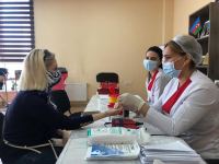 Азербайджанcкие женщины-предприниматели и популярные личности  провели акцию по сдаче крови (ФОТО)