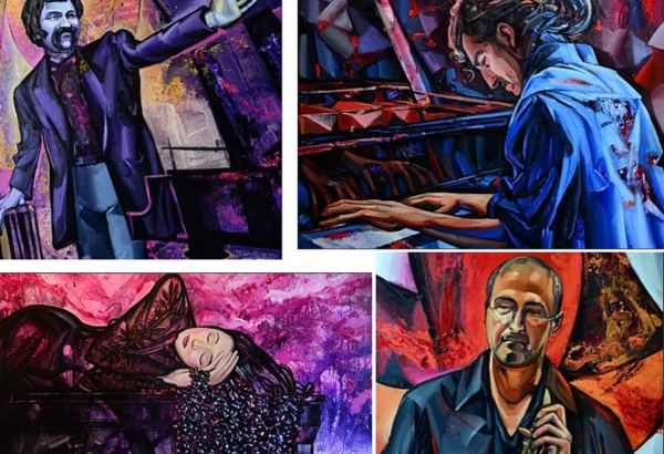 Сравни фотографии и картины! Азербайджанский джаз на полотнах (ФОТО)