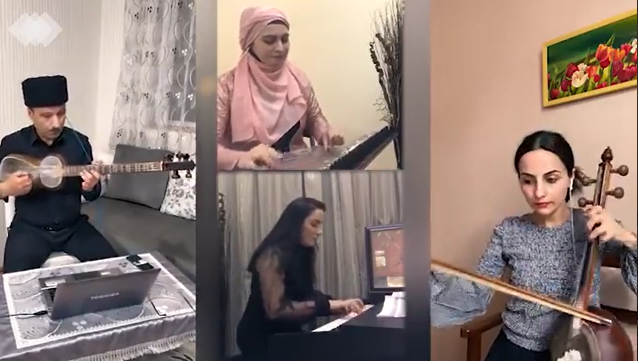 Музыканты исполнили ''Времена года'' Вивальди на таре, кяманче и  каноне (ВИДЕО)