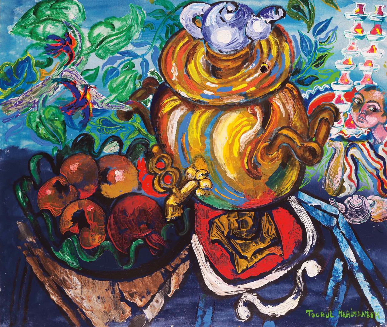 Бакинский домашний натюрморт. Время насладиться прекрасным! (ВИДЕО)