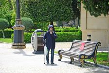 Бакинский бульвар после смягчения карантина (ФОТО)