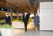 Президент Ильхам Алиев и Первая леди Мехрибан Алиева приняли участие в открытии Центра DOST номер 3 (ФОТО/ВИДЕО)