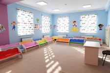 Президент Ильхам Алиев и Первая леди Мехрибан Алиева приняли участие в открытии детсада-яслей, построенного в Шамахе по инициативе Фонда Гейдара Алиева (ФОТО/ВИДЕО) (Версия 2)