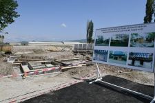 Президент Ильхам Алиев и Первая леди Мехрибан Алиева ознакомились с работами, проводимыми в рамках реконструкции святилища Пирсаат Баба в Шамахе (ФОТО/ВИДЕО)