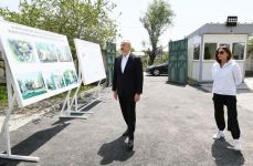 Президент Ильхам Алиев и Первая леди Мехрибан Алиева ознакомились с работами, проводимыми в рамках реконструкции святилища Пирсаат Баба в Шамахе (ФОТО/ВИДЕО)