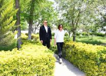 Президент Ильхам Алиев и Первая леди Мехрибан Алиева ознакомились с работами, проводимыми в рамках реконструкции святилища Пирсаат Баба в Шамахе (ФОТО/ВИДЕО)