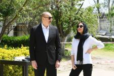 Президент Ильхам Алиев и Первая леди Мехрибан Алиева ознакомились с работами, проводимыми в рамках реконструкции святилища Пирсаат Баба в Шамахе (ФОТО/ВИДЕО)