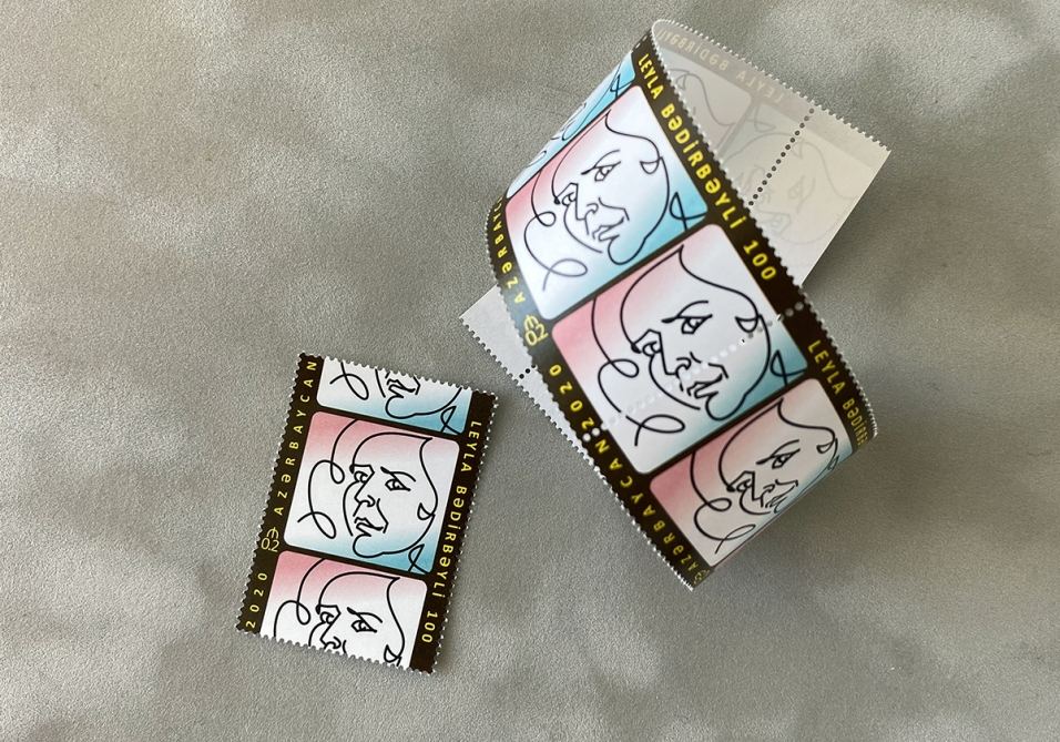 Выпущена почтовая марка по случаю 100-летнего юбилея выдающейся актрисы Лейлы Бадирбейли (ФОТО)