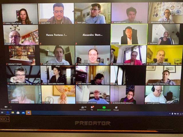 Эйюб Гулиев выступил на онлайн-конференции Генассамблеи международной ассоциации Opera Europe