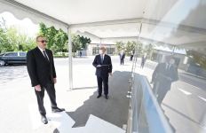 Сдана в эксплуатацию после реконструкции дорога Бурудж-Гюлабатлы-Хорузлу-Кебирли-Баяндурлу-Гарадаглы (ФОТО) (версия 2)
