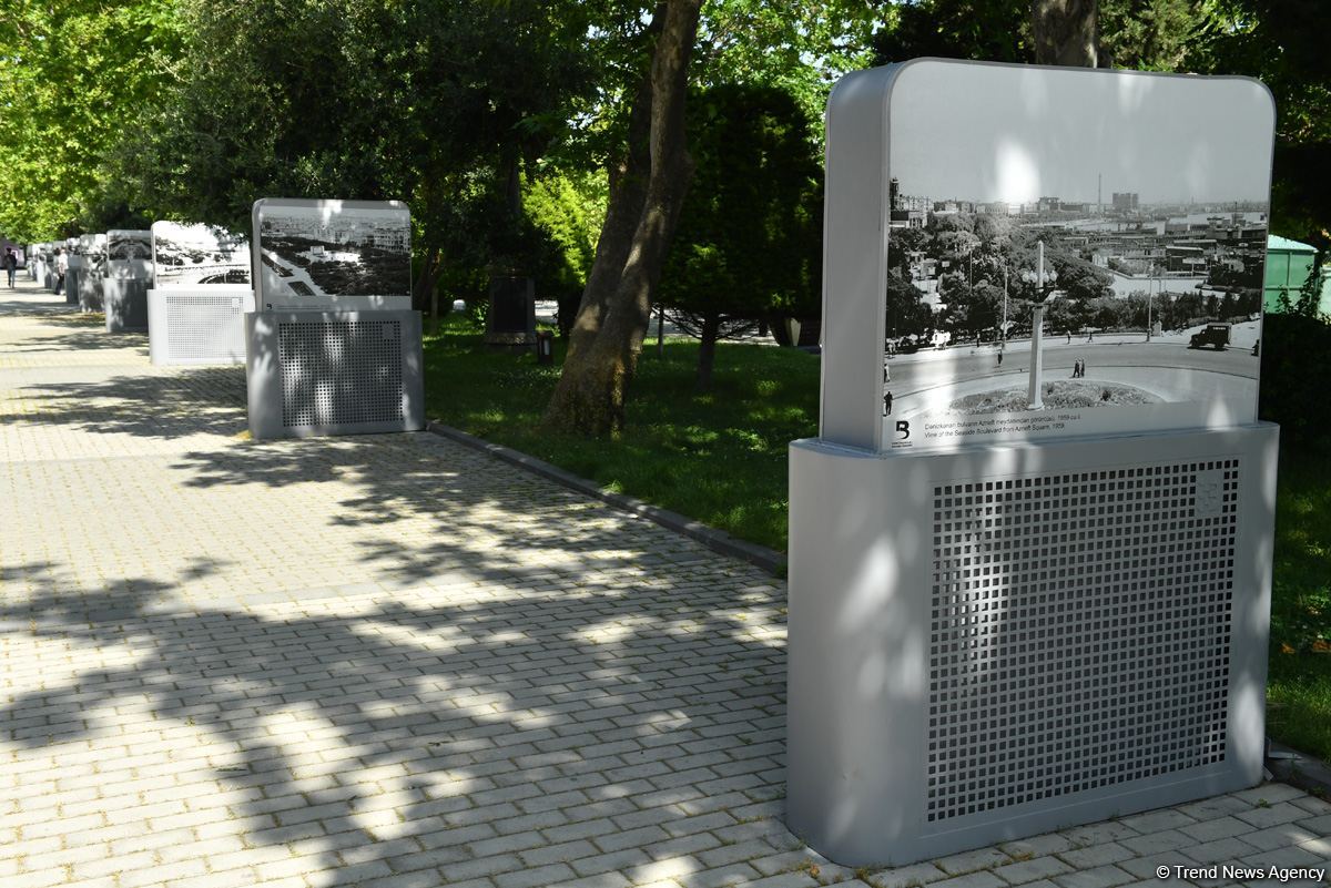 Бакинский бульвар перенесет вас в прошлое - представлены эксклюзивные фото