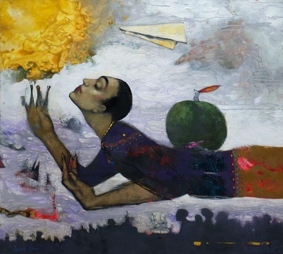 Философские размышления Рашада Мехтиева на холсте (ФОТО)