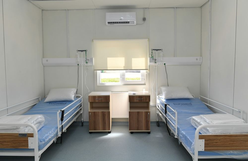 При участии Президента Ильхама Алиева и Первой леди Мехрибан Алиевой состоялось открытие трех больниц модульного типа (ФОТО) (версия 2)