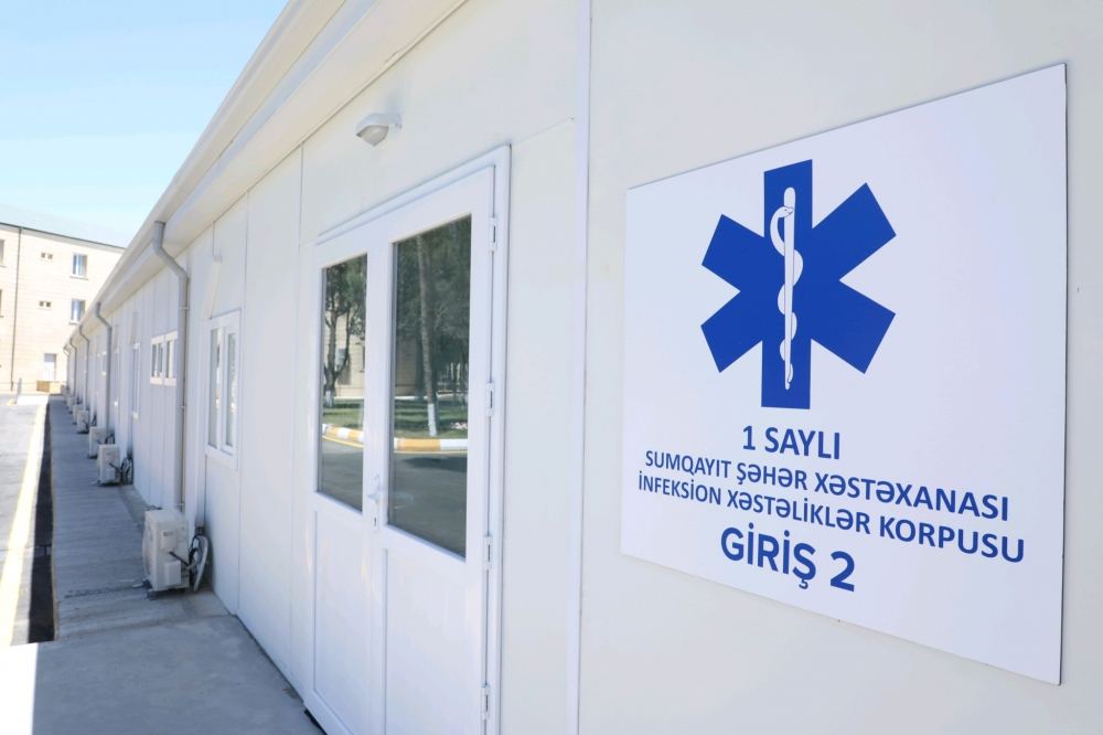 При участии Президента Ильхама Алиева и Первой леди Мехрибан Алиевой состоялось открытие трех больниц модульного типа (ФОТО) (версия 2)