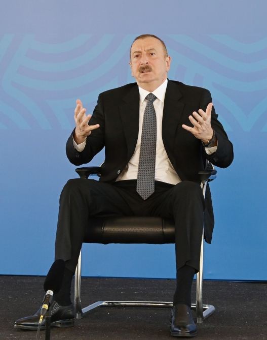 При участии Президента Ильхама Алиева и Первой леди Мехрибан Алиевой состоялось открытие трех больниц модульного типа (ФОТО) (версия 2)