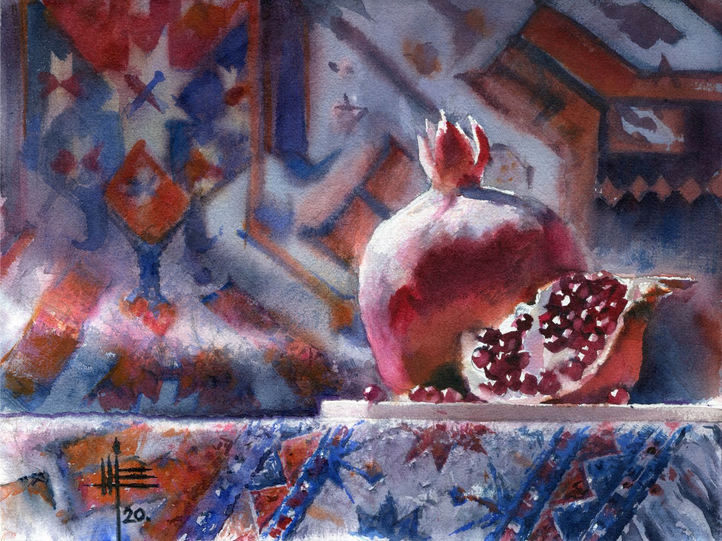 Бакинская акварель российской художницы: C вашими земляками наш север стал ярче - интервью  (ФОТО)