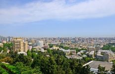 Нагорный парк Баку - взгляд на Каспий, бульвар и столицу  (ФОТО)